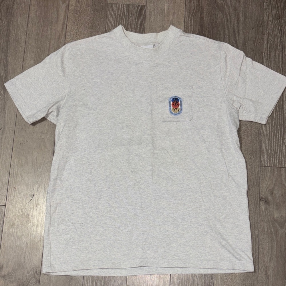 adidas Light Gray Men's Short Sleeve Tee